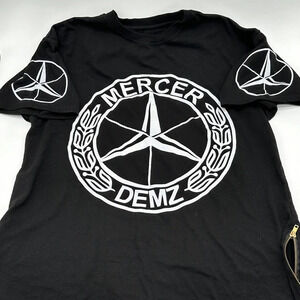 Bleecker & Mercer Mercer Demz Long Lined T Shirt Men's 2XLarge Zipper Sides